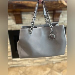Used Michael Kors Cynthia Saffiano Leather Satchel